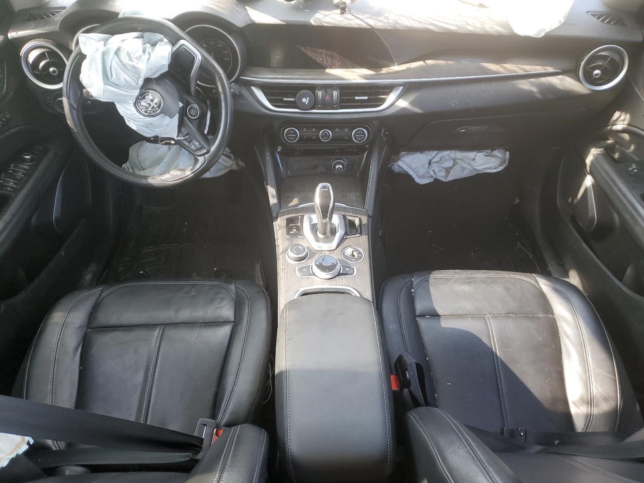 2021 Alfa Romeo Stelvio VIN ZASPAKBN5M7D15932 Copart auction photo, front end damage thumbnail 8