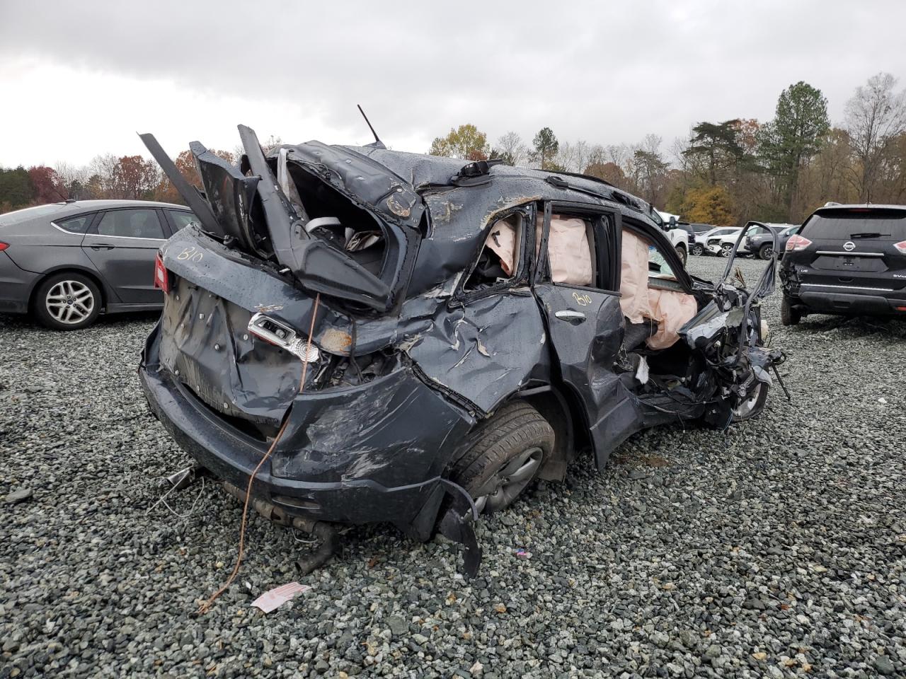 2007 Acura RDX VIN 5J8TB18587A020743 Copart auction photo, all over damage thumbnail 3