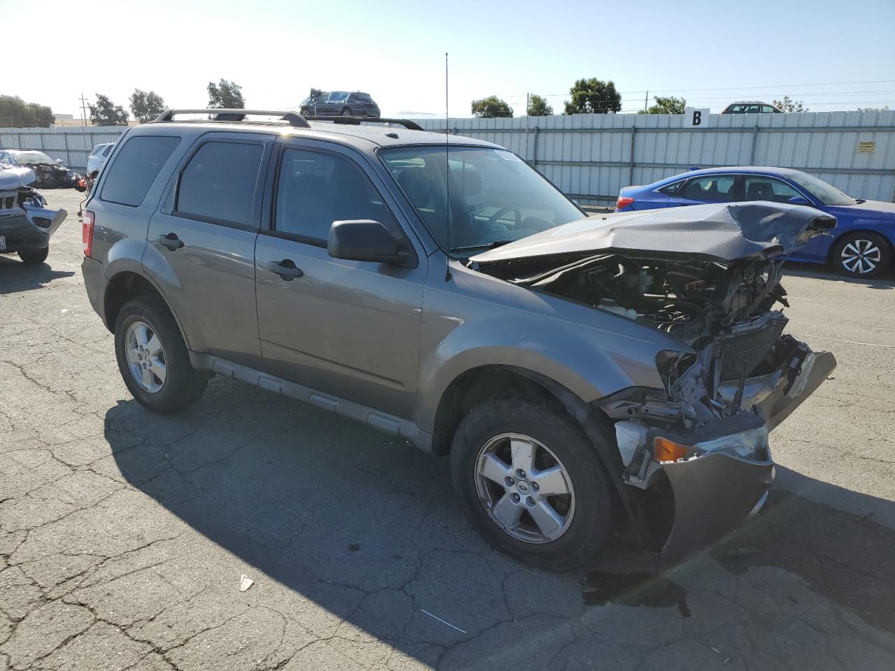 2010 Ford Escape VIN 1FMCU0D79AKC71181 Copart auction photo, front end damage thumbnail 4
