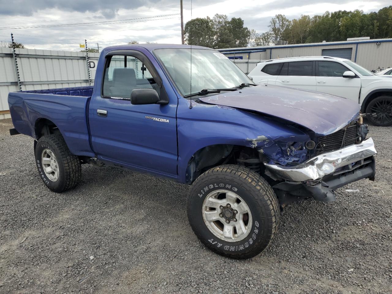 1997 Toyota Tacoma VIN 4TAPM62NXVZ289370 Copart auction photo, front end / frame damage damage thumbnail 4