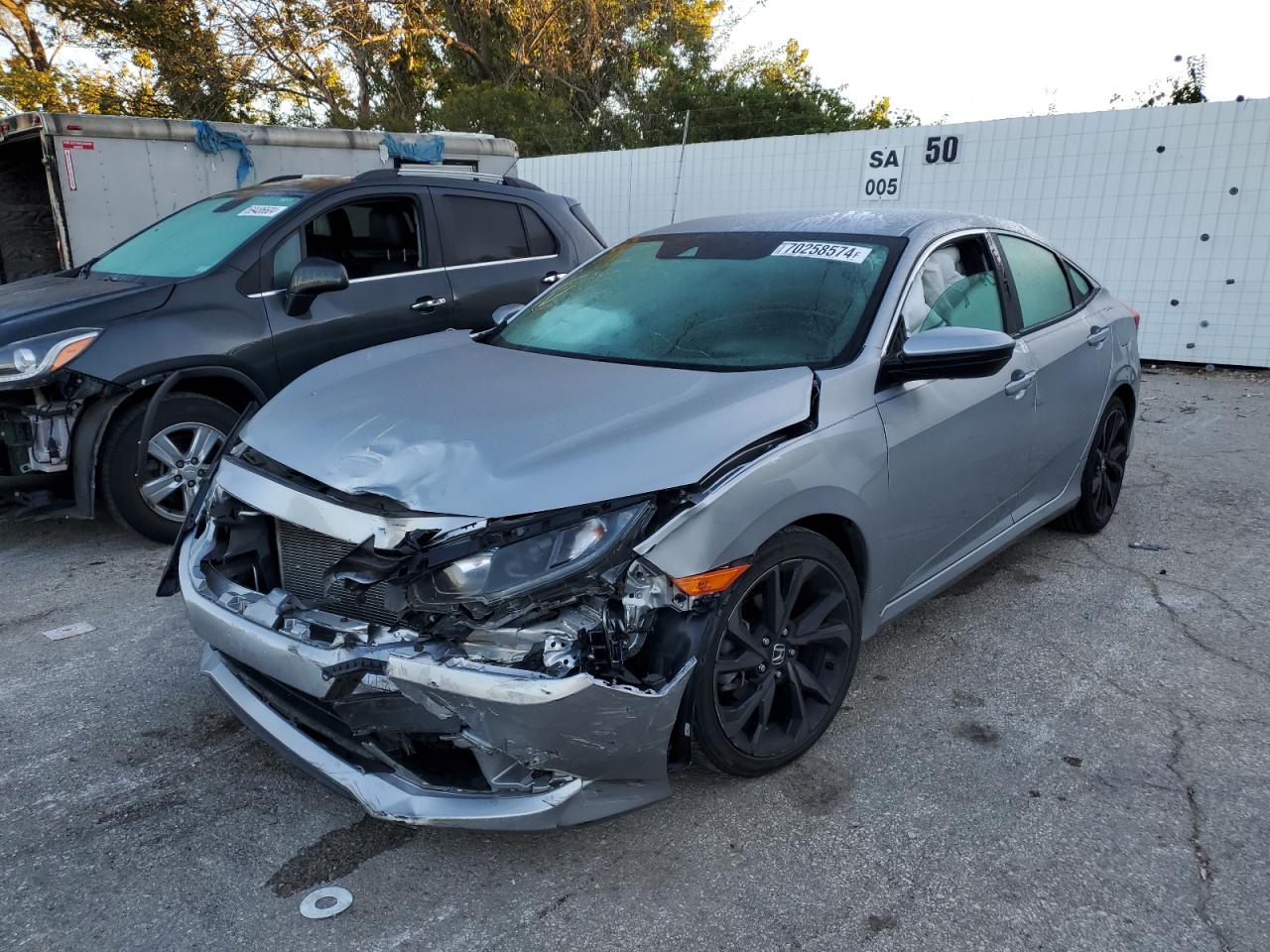 2020 Honda Civic VIN 19XFC2E82LE030835