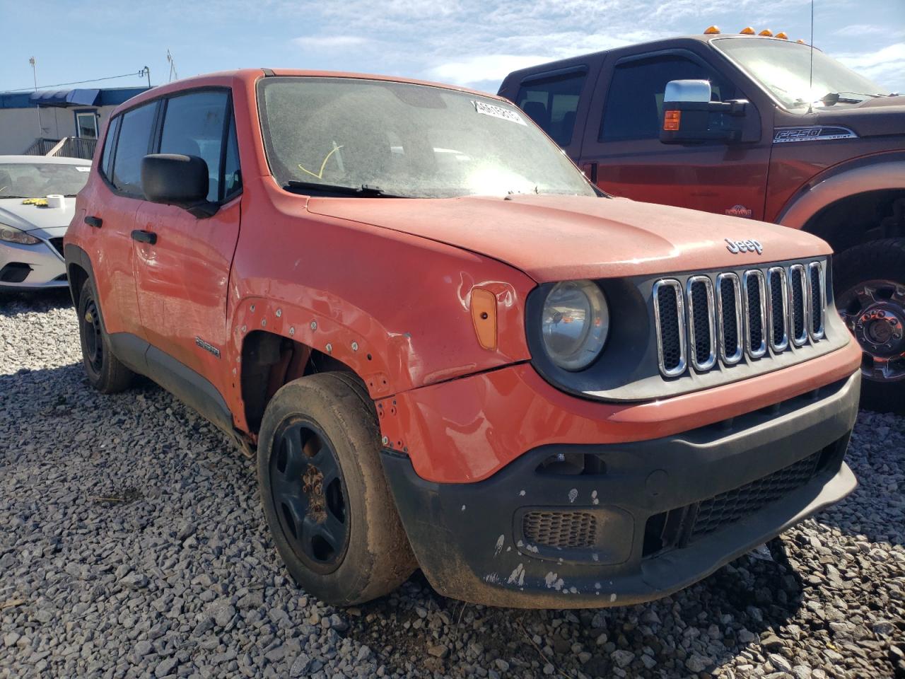 2015 Jeep Renegade VIN ZACCJAAT1FPC05659 Copart auction photo, mechanical damage thumbnail 4