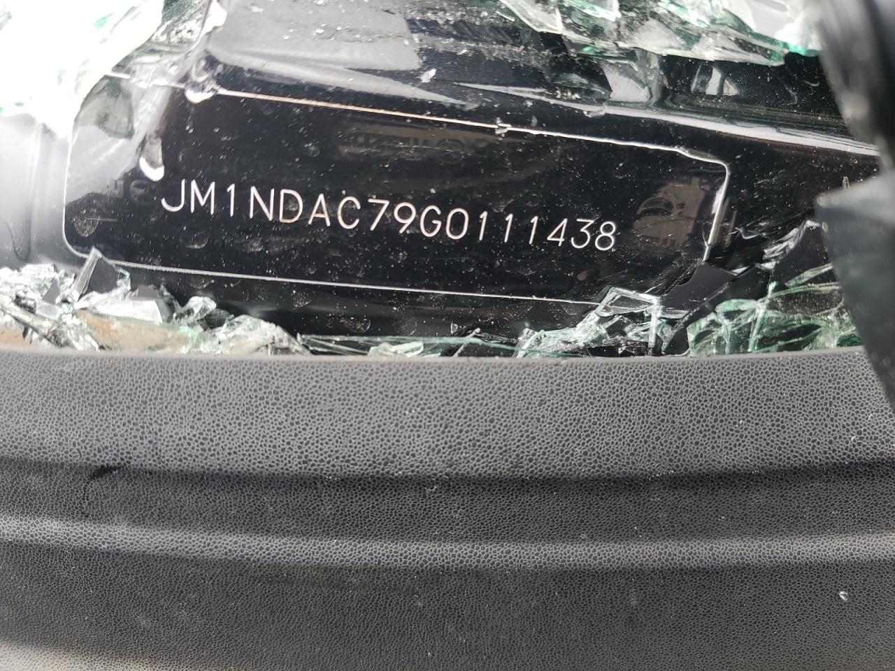 2016 Mazda MX-5 VIN JM1NDAC79G0111438 Copart auction photo, side / front end damage thumbnail 14
