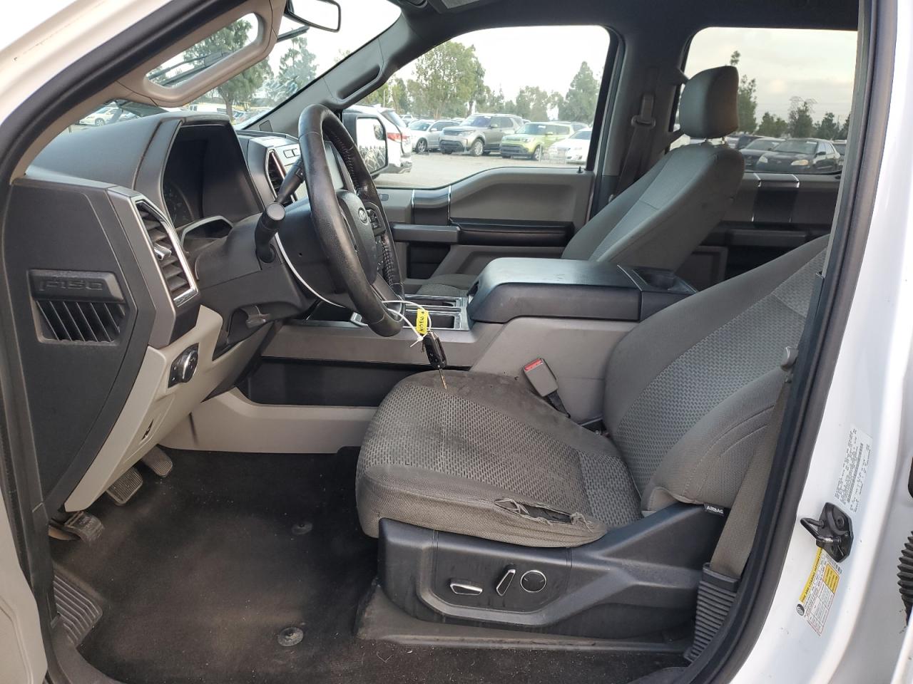 2015 Ford F-150 VIN 1FTEW1CG5FKD43418 Copart auction photo, front end damage thumbnail 7