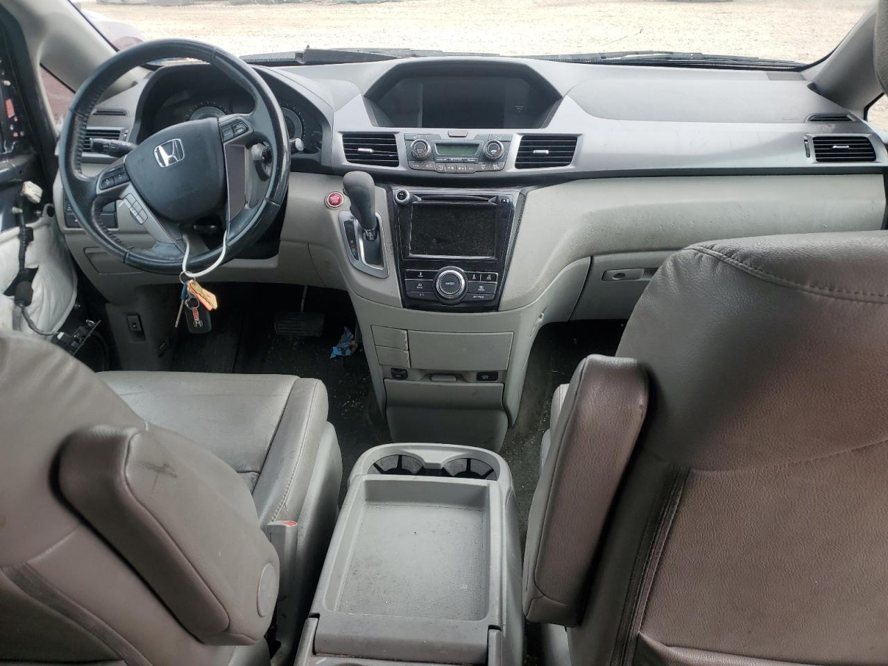 2011 Honda Odyssey VIN 5FNRL5H69EB057620 Copart auction photo, front end damage thumbnail 8