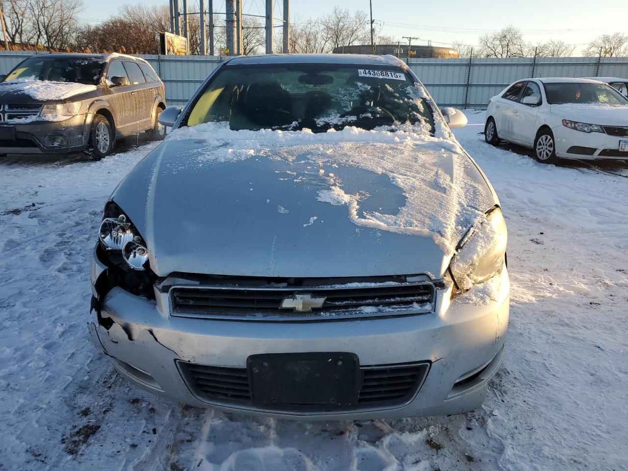 2010 Chevrolet Impala VIN 2G1WA5EKXA1100202 Copart auction photo, front end / side damage thumbnail 5