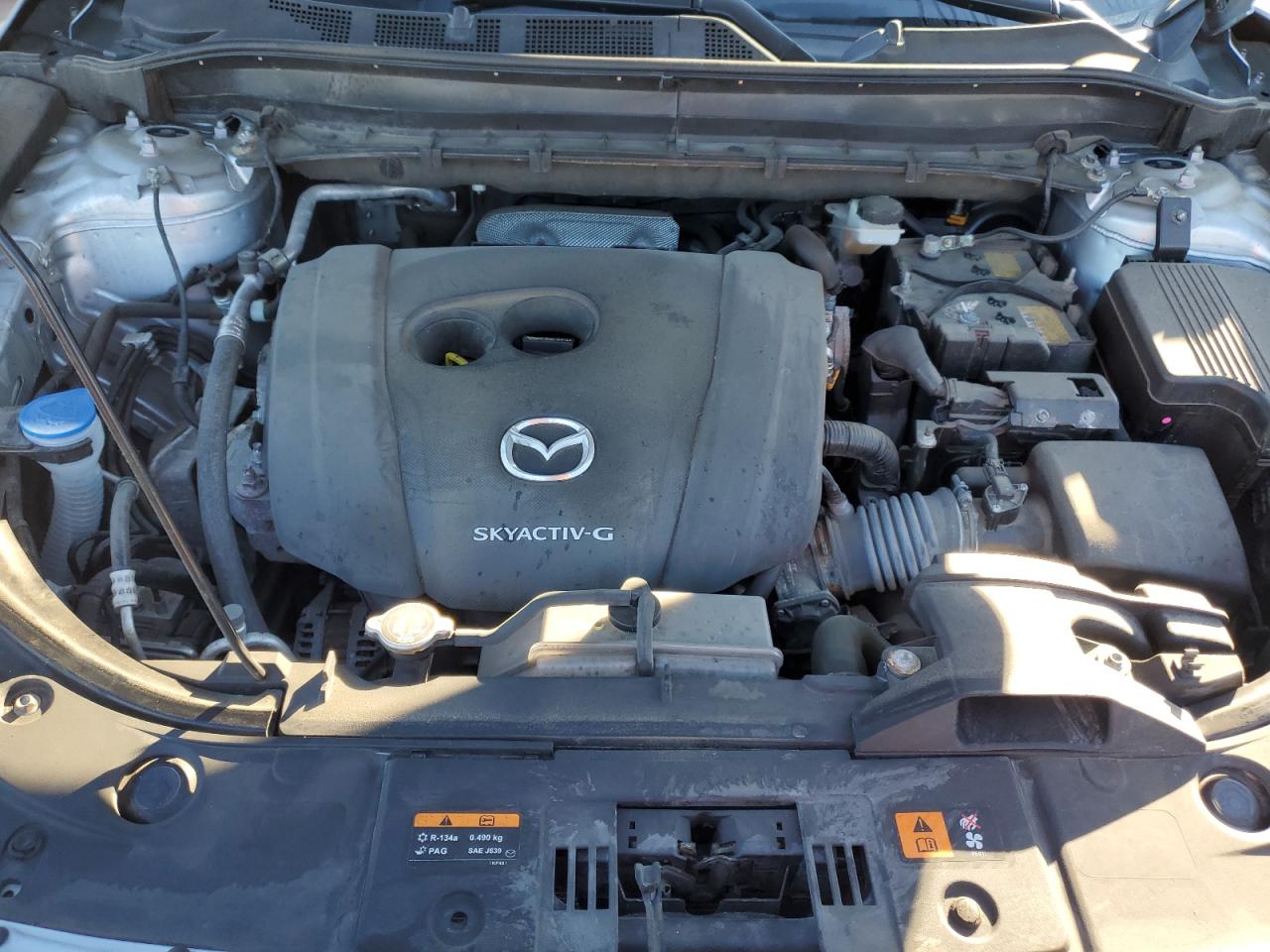 2021 Mazda CX-5 VIN JM3KFBDM6M0324373 Copart auction photo, side damage thumbnail 12