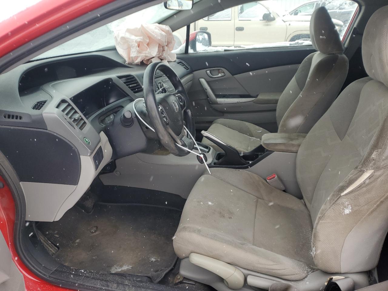 2012 Honda Civic VIN 2HGFG3B51CH529894 Copart auction photo, front end / minor dent/scratches damage thumbnail 7