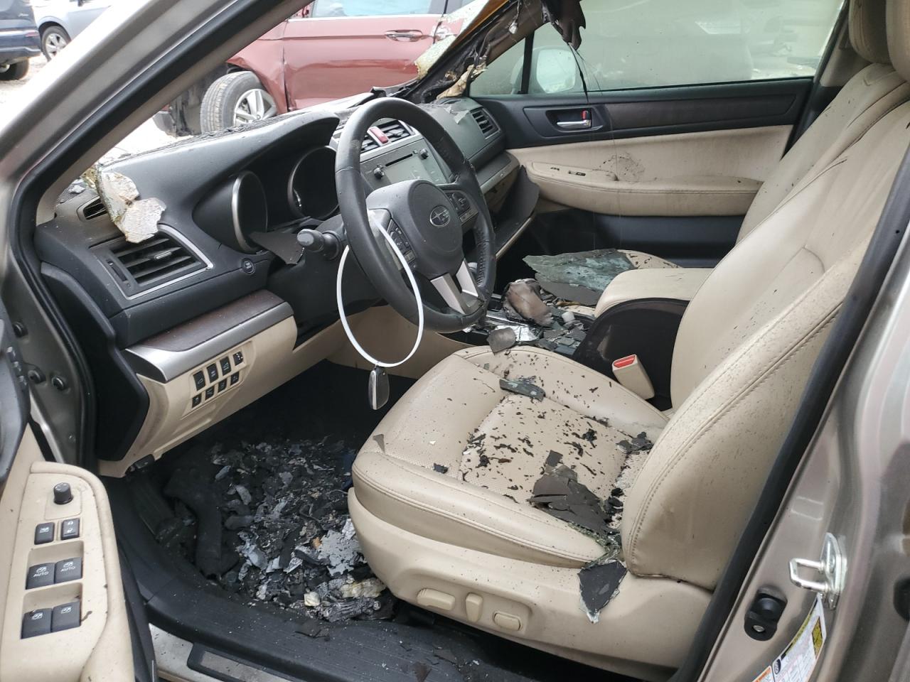 2017 Subaru Outback VIN 4S4BSANC3H3412933 Copart auction photo, burn - engine / mechanical damage thumbnail 7