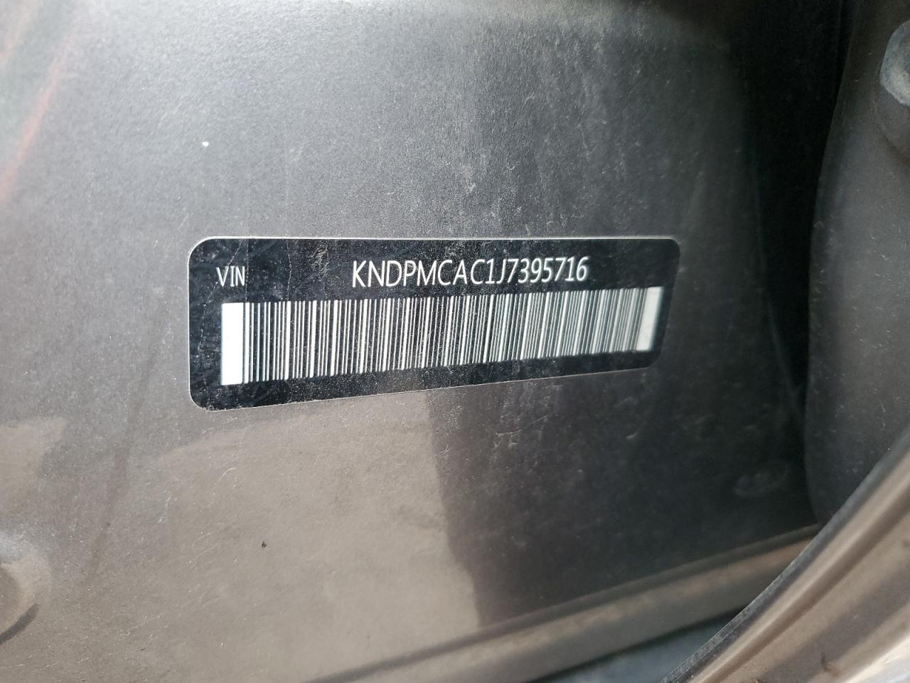 2018 KIA Sportage VIN KNDPMCAC1J7395716 Copart auction photo, front end damage thumbnail 12