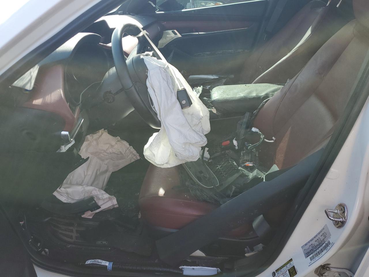 2021 Mazda 3 VIN JM1BPAML1M1401930 Copart auction photo, front end damage thumbnail 7