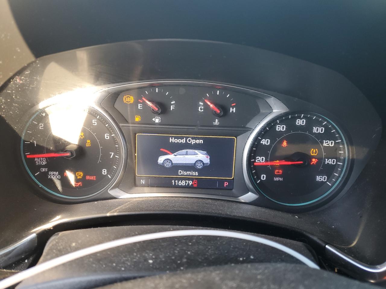 2019 Chevrolet Equinox VIN 2GNAXLEX0K6145581 Copart auction photo, rear end damage thumbnail 9