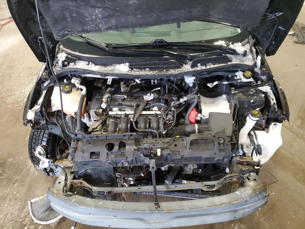 2015 Ford Fiesta VIN 3FADP4BJ4FM160517 Copart auction photo, front end damage thumbnail 11