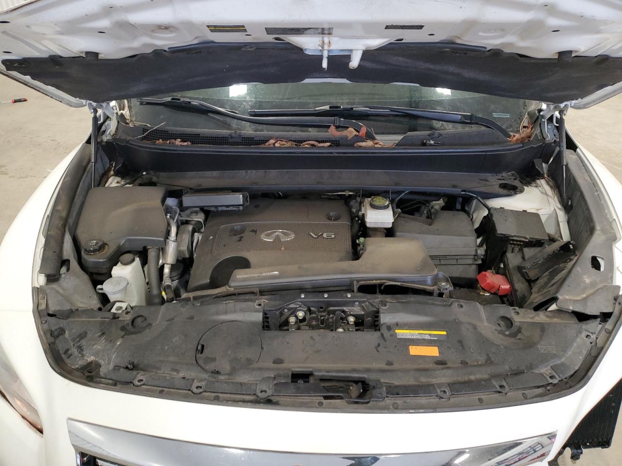 2015 Infiniti QX60 VIN 5N1AL0MM8FC508566 Copart auction photo, front end damage thumbnail 12