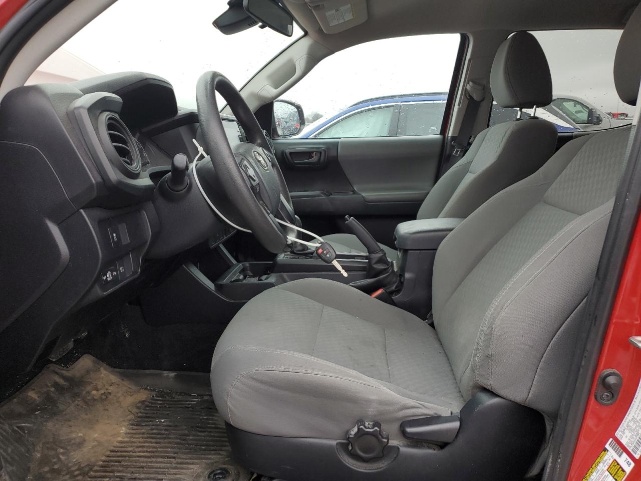 2020 Toyota Tacoma VIN 3TMCZ5AN2LM297008 Copart auction photo, rear end damage thumbnail 7
