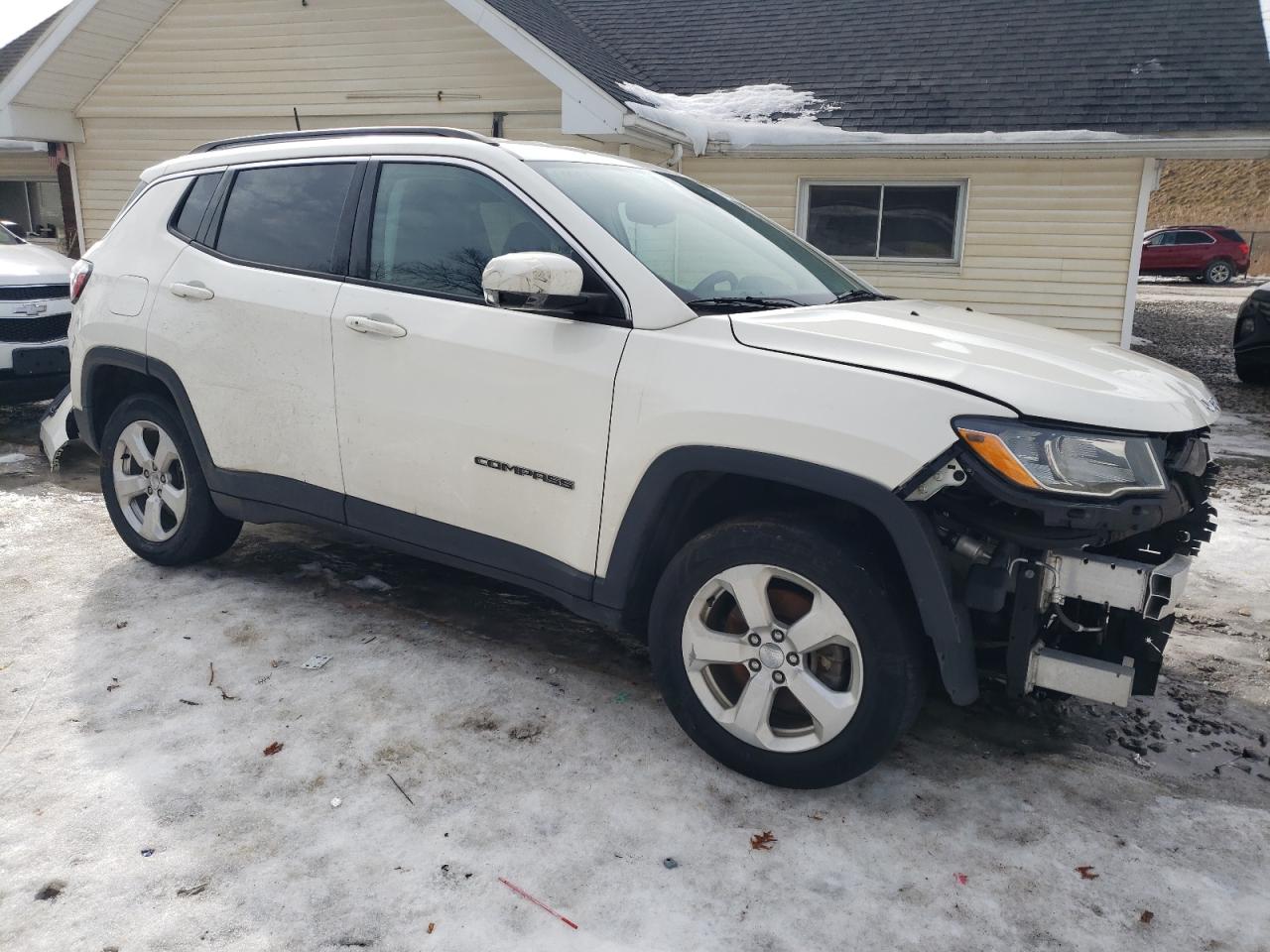 2018 Jeep Compass VIN 3C4NJDBBXJT206634 Copart auction photo, mechanical / front end damage thumbnail 4