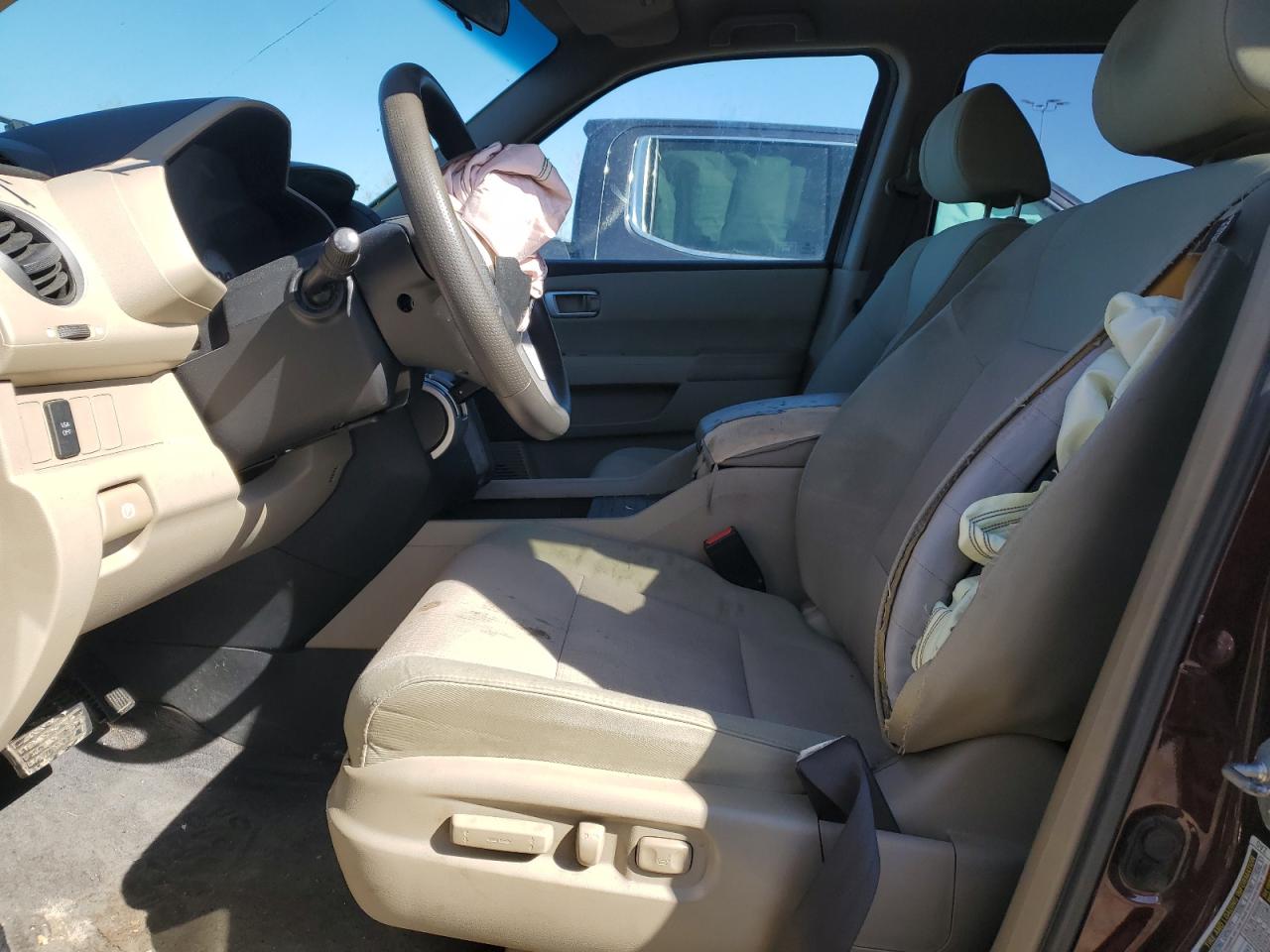 2011 Honda Pilot VIN 5FNYF4H4XBB022821 Copart auction photo, front end damage thumbnail 7