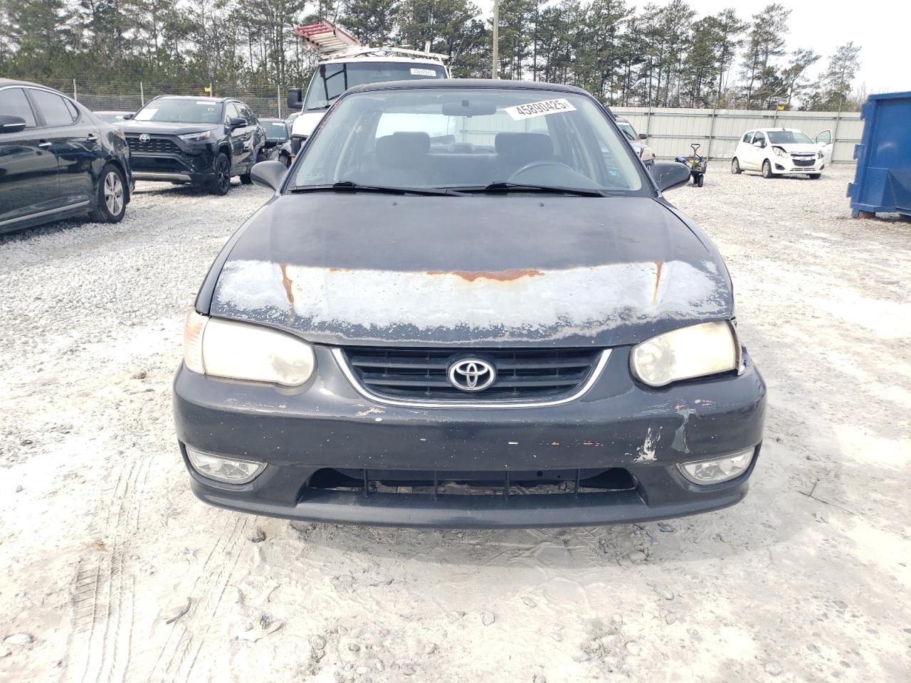 2001 Toyota Corolla VIN 1NXBR12EX1Z489428 Copart auction photo, front end / minor dent/scratches damage thumbnail 5
