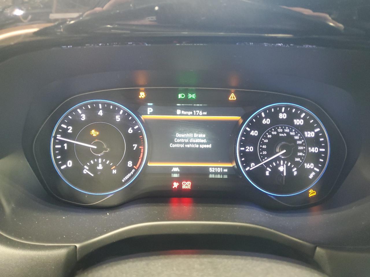2021 Hyundai Palisade VIN KM8R3DHEXMU253570 Copart auction photo, front end damage thumbnail 9