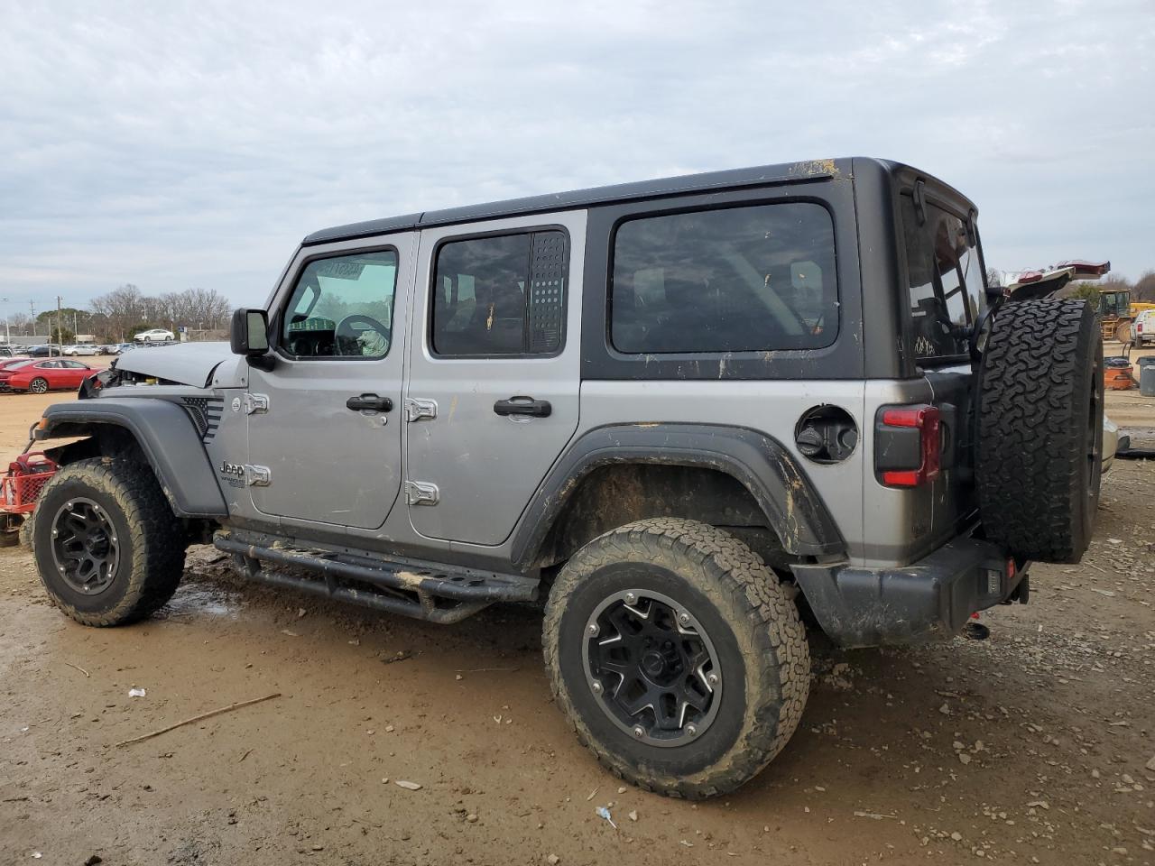 2019 Jeep Wrangler VIN 1C4HJXDG5KW681370 Copart auction photo, front end damage thumbnail 2