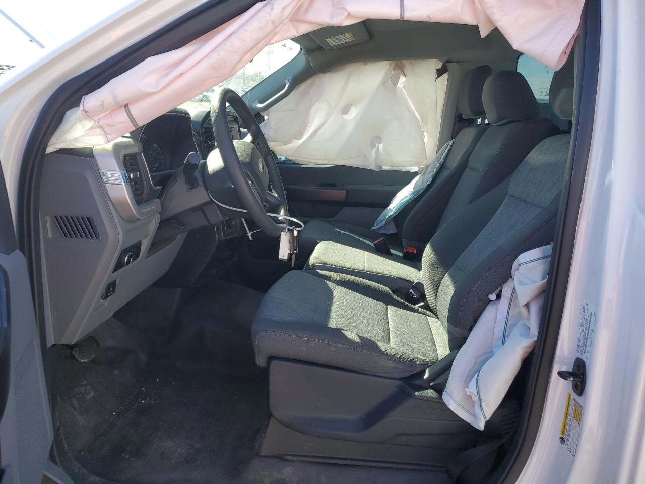 2023 Ford F-150 VIN 1FTMF1CB6PKE57932 Copart auction photo, undercarriage / side damage thumbnail 7