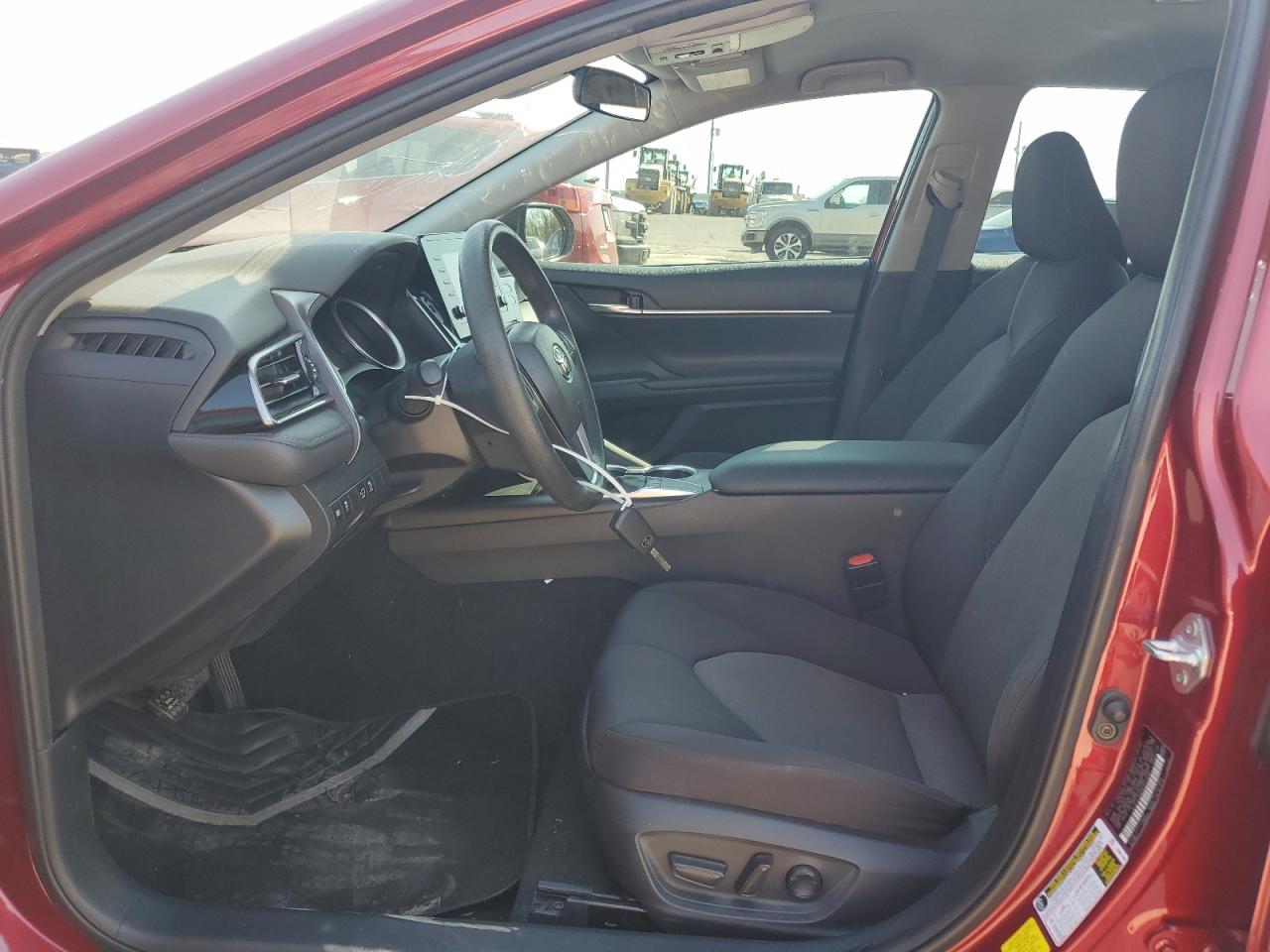 2022 Toyota Camry VIN 4T1C11AK6NU621609 Copart auction photo, front end / hail damage thumbnail 7