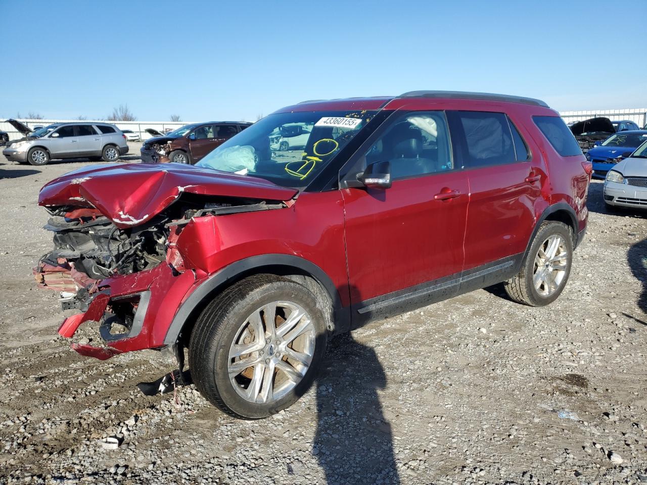 2016 Ford Explorer VIN 1FM5K8D81GGB72288