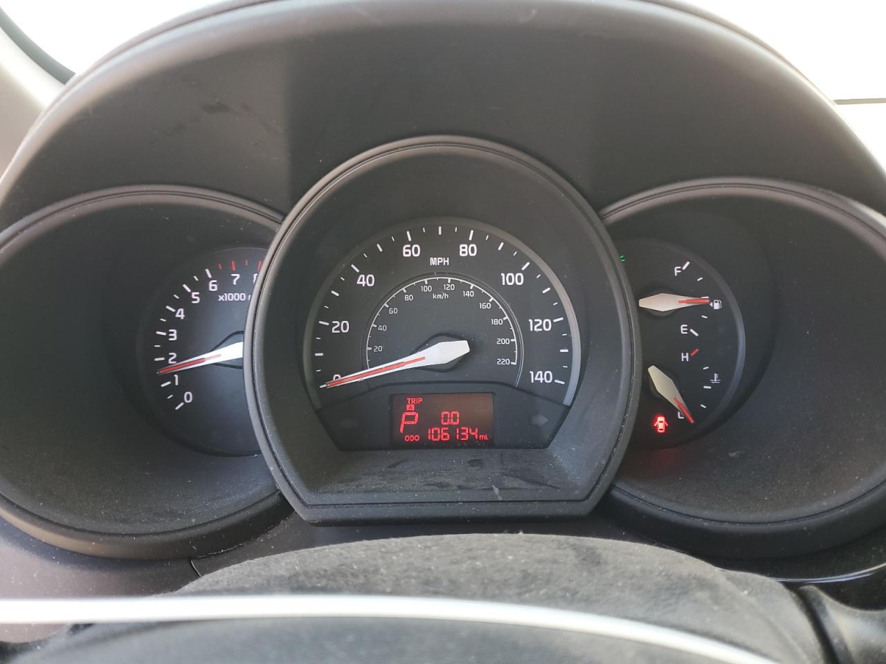 2017 KIA Rio VIN KNADM4A38H6099081 Copart auction photo, front end / side damage thumbnail 9