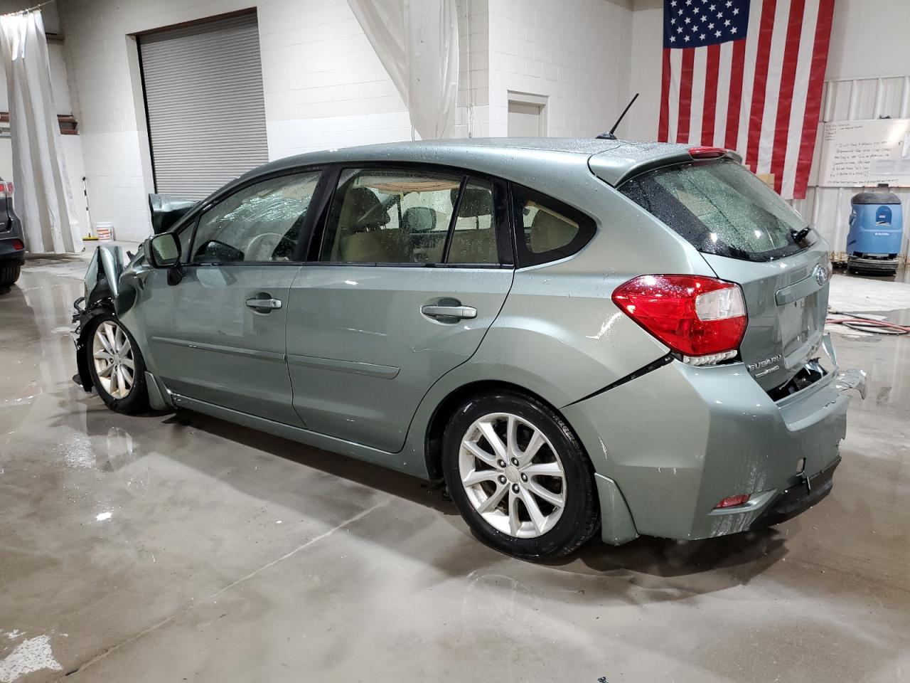2014 Subaru Impreza VIN JF1GPAC66E8268002 Copart auction photo, front end damage thumbnail 2