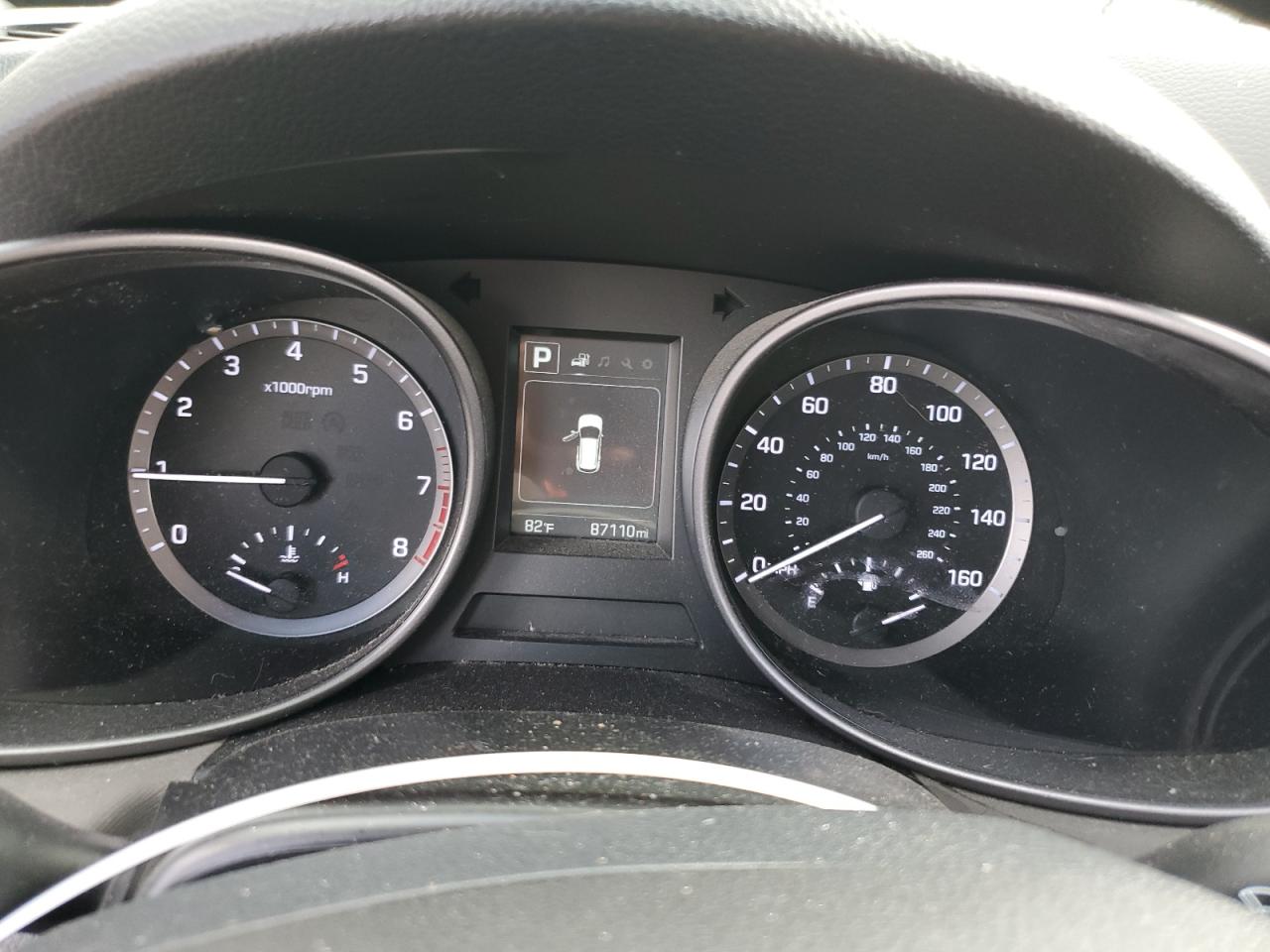 2018 Hyundai Santa Fe VIN 5XYZT3LBXJG535104 Copart auction photo, front end damage thumbnail 9