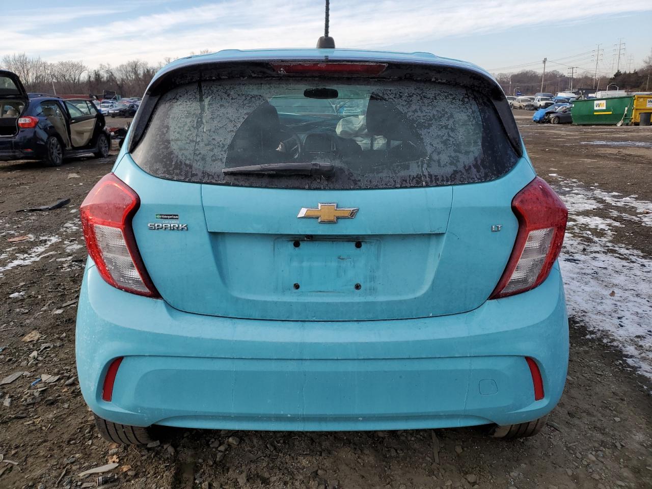 2021 Chevrolet Spark VIN KL8CD6SA3MC736678 Copart auction photo, front end / side damage thumbnail 6