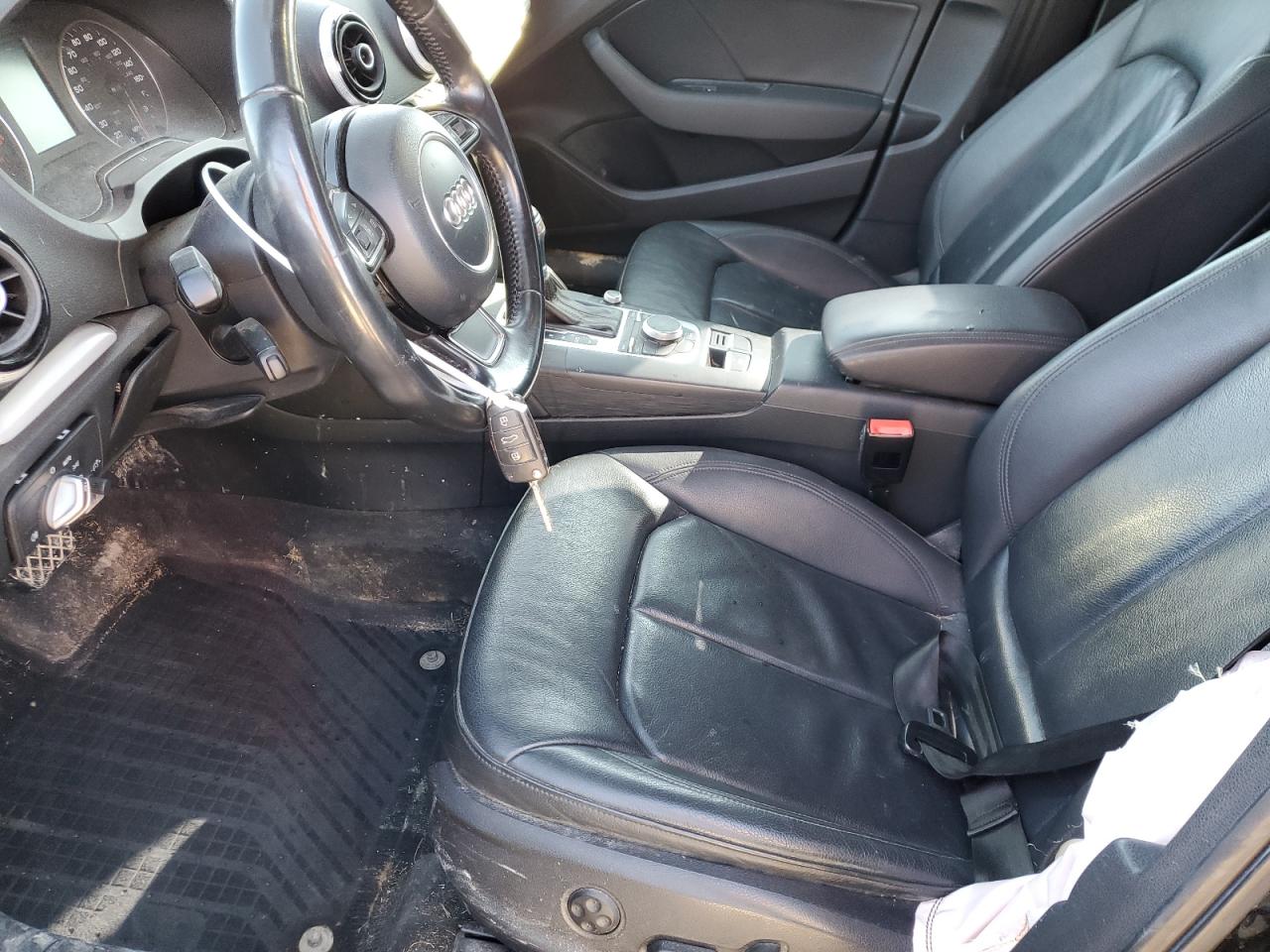 2016 Audi A3 VIN WAUB8GFF1G1025612 Copart auction photo, side / front end damage thumbnail 7
