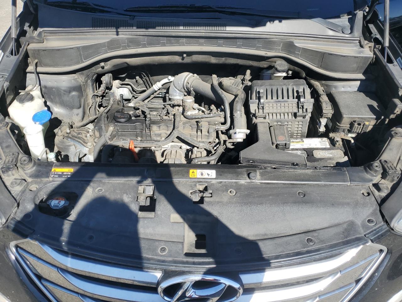 2015 Hyundai Santa Fe VIN 5XYZW4LA0FG251346 Copart auction photo, front end damage thumbnail 12