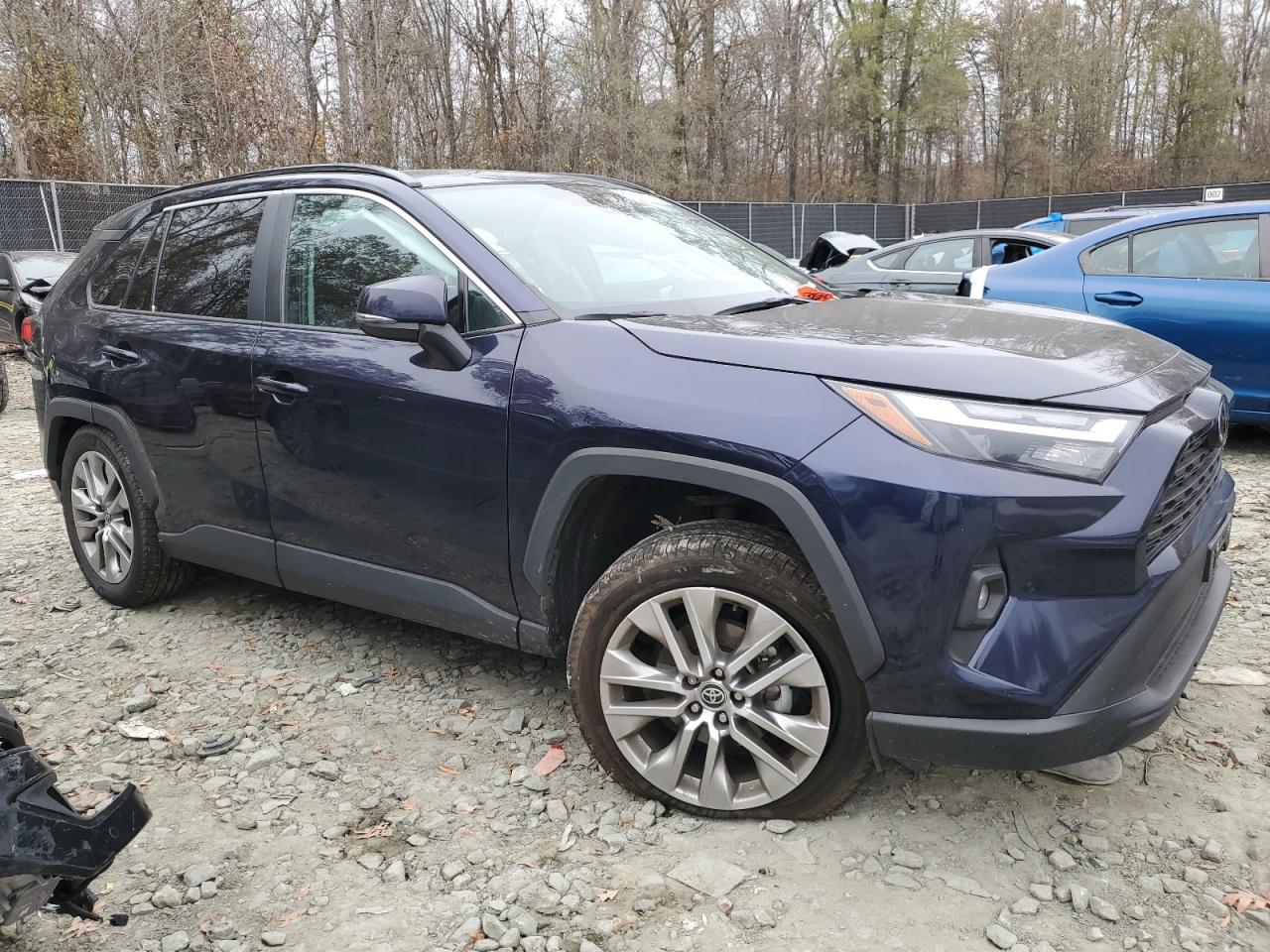 2023 Toyota RAV 4 VIN 2T3A1RFV9PW378512 Copart auction photo, all over / undercarriage damage thumbnail 4
