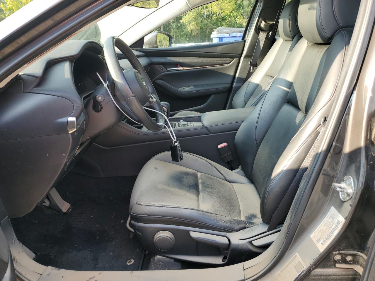 2019 Mazda 3 VIN JM1BPACL4K1107940 Copart auction photo, water/flood damage thumbnail 7