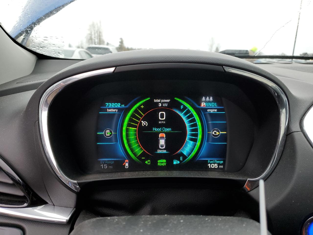 2016 Chevrolet Volt VIN 1G1RD6S50GU136146 Copart auction photo, rear end damage thumbnail 9