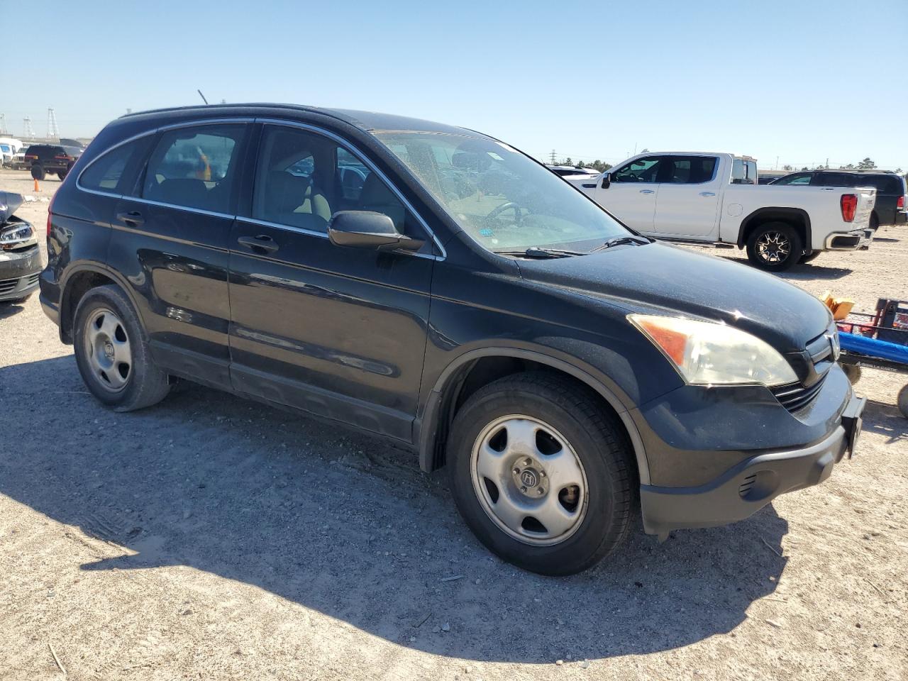 2008 Honda CR-V VIN 3CZRE38378G700690 Copart auction photo, side / minor dent/scratches damage thumbnail 4