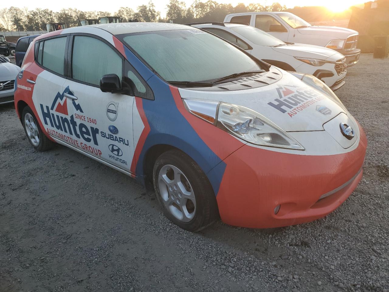 2015 Nissan Leaf VIN 1N4AZ0CP5FC302769 Copart auction photo, water/flood damage thumbnail 4