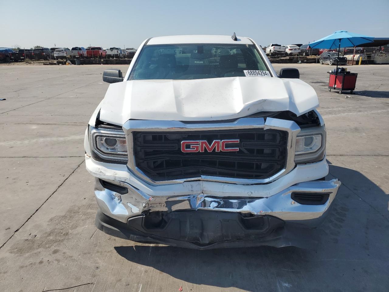 2016 GMC Sierra VIN 1GTN1LEH6GZ308606 Copart auction photo, front end damage thumbnail 5