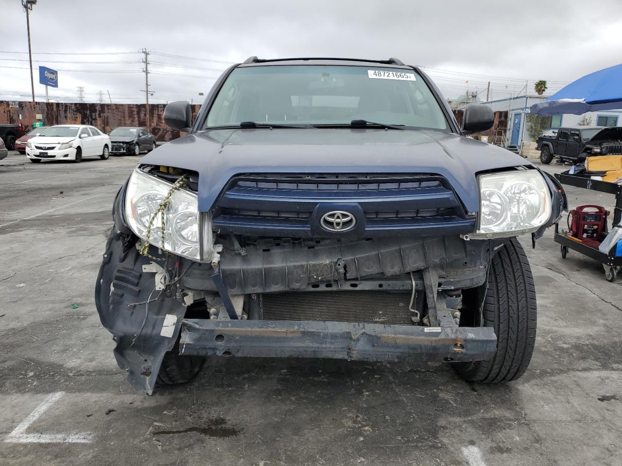 2004 Toyota 4Runner VIN JTEZU14R648020010 Copart auction photo, front end / rear end damage thumbnail 5