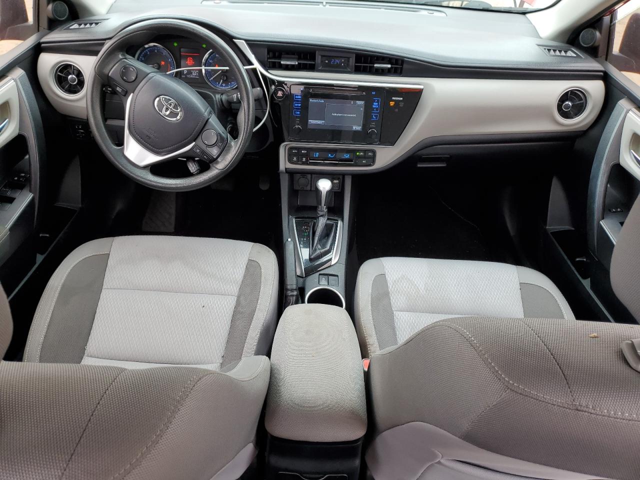 2017 Toyota Corolla VIN 2T1BURHEXHC823182 Copart auction photo, side / front end damage thumbnail 8