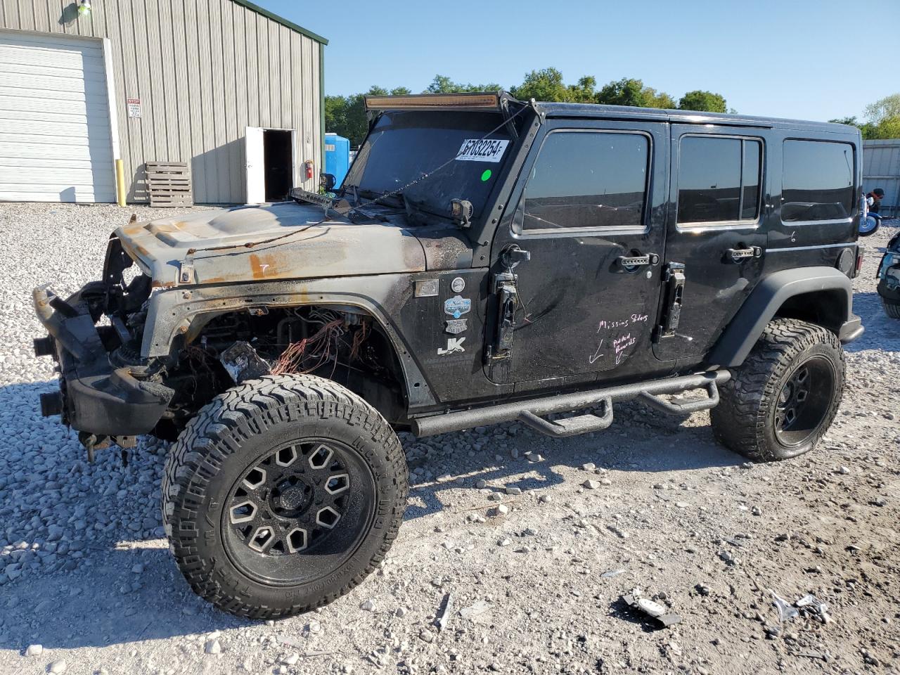 2013 Jeep Wrangler VIN 1C4BJWEG7DL563324