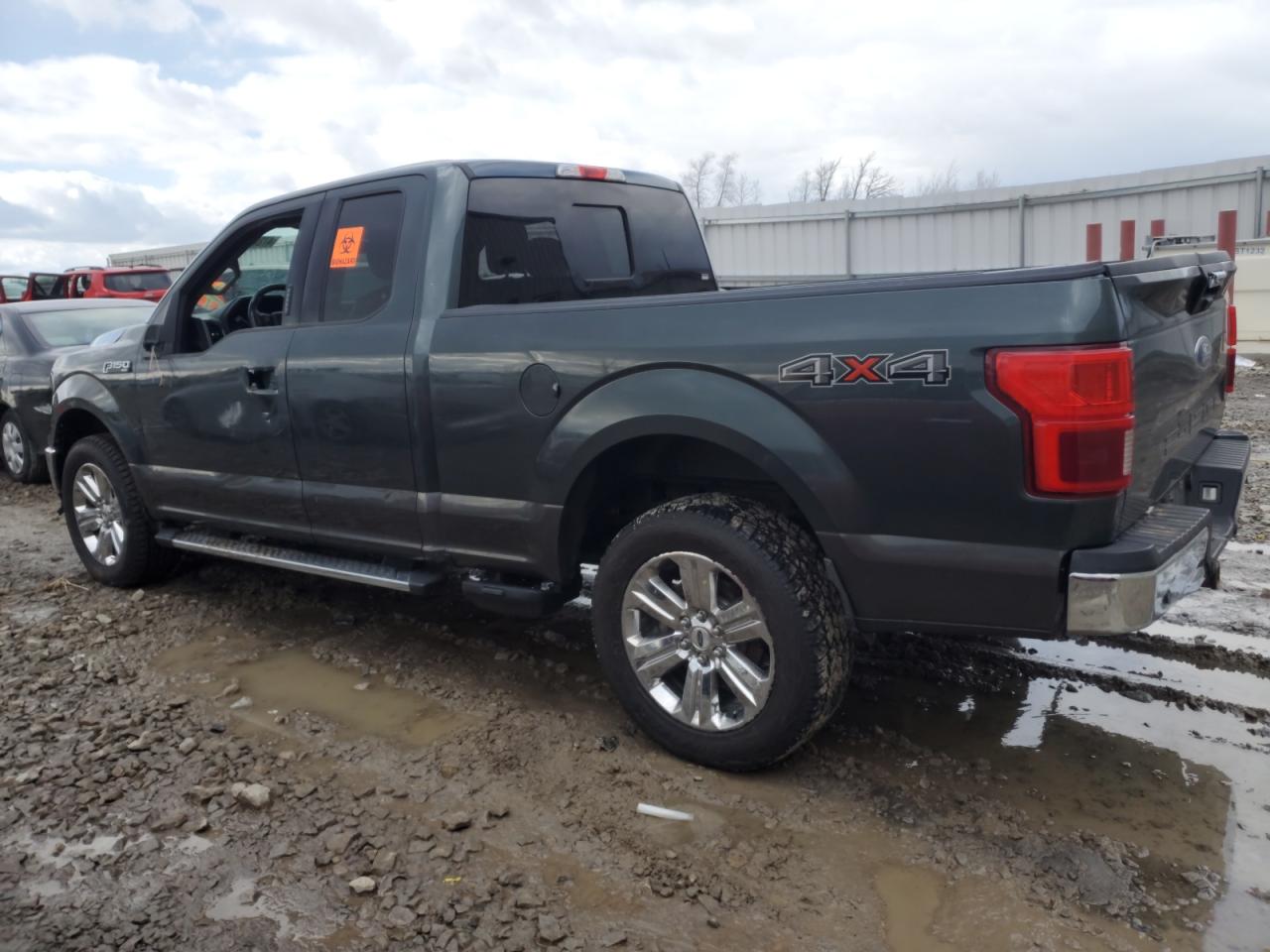 2018 Ford F-150 VIN 1FTFX1EG3JKE43668 Copart auction photo, water/flood / front end damage thumbnail 2