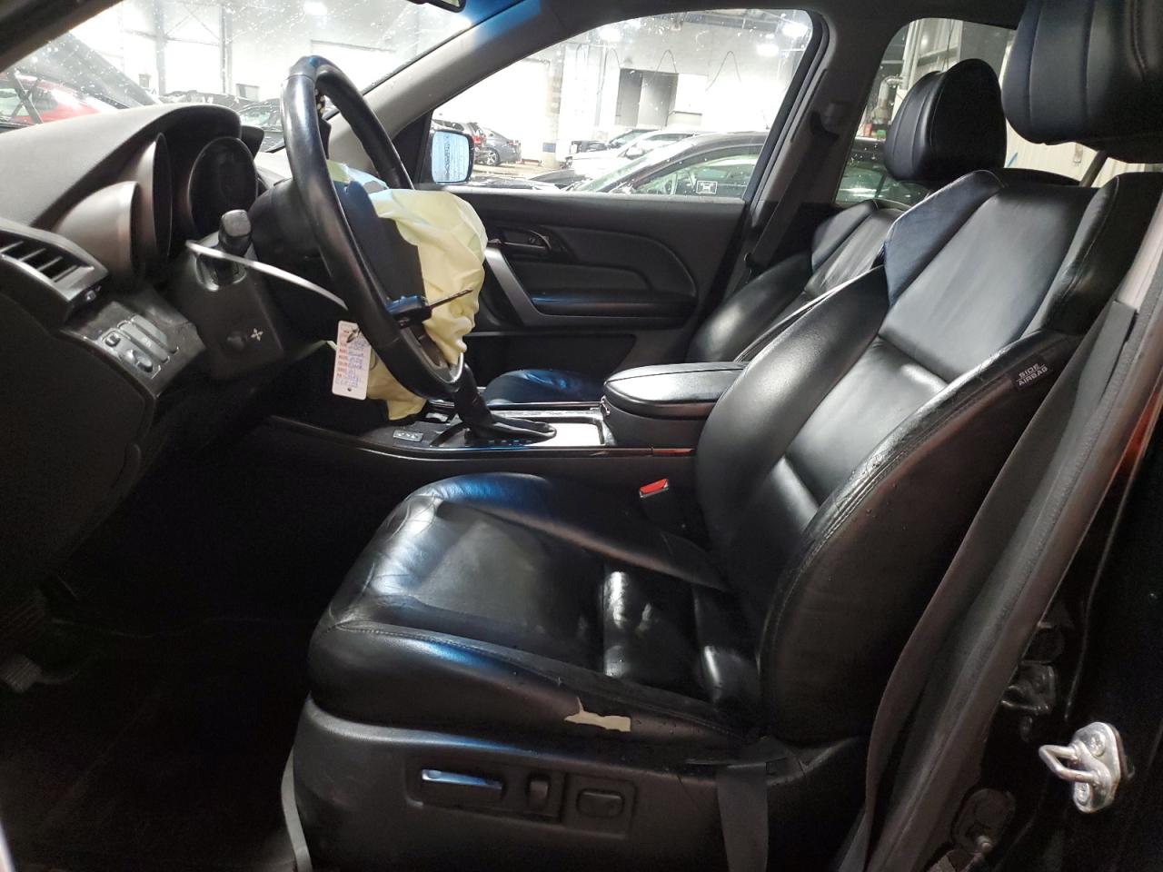 2009 Acura MDX VIN 2HNYD28409H533981 Copart auction photo, front end damage thumbnail 7