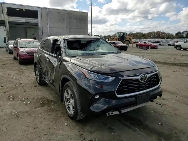 2020 Toyota Highlander VIN 5TDBZRBH7LS029745 Copart auction photo, rollover damage thumbnail 12