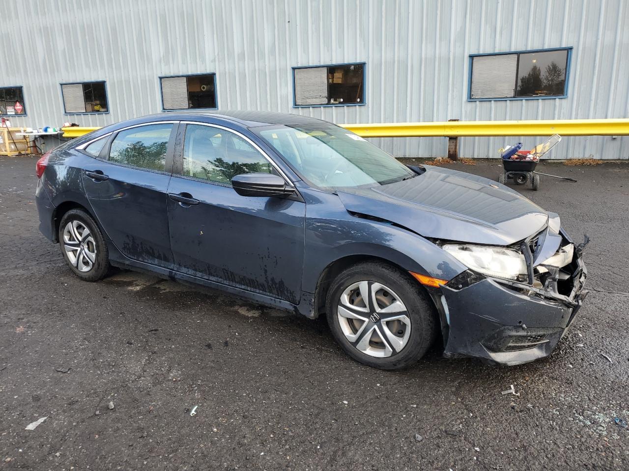2016 Honda Civic VIN 19XFC2F54GE242744 Copart auction photo, front end damage thumbnail 4