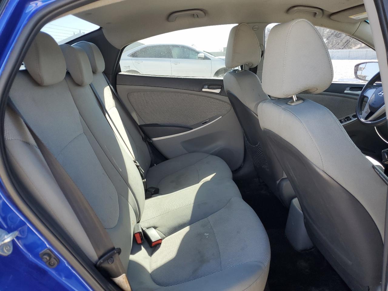 2014 Hyundai Accent VIN KMHCT4AE1EU613701 Copart auction photo, rear end / minor dent/scratches damage thumbnail 11