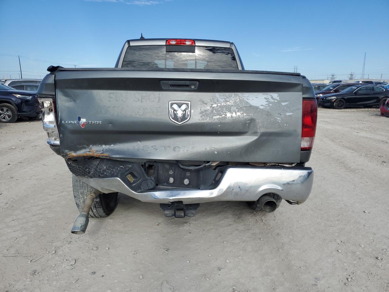 2013 RAM 1500 VIN 1C6RR6GT5DS501161 Copart auction photo, rear end damage thumbnail 6
