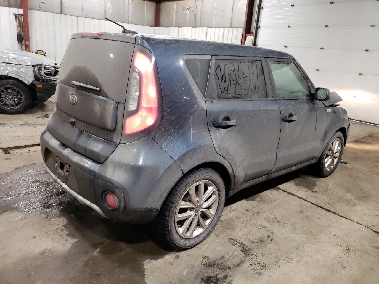 2017 KIA Soul VIN KNDJP3A59H7448297 Copart auction photo, all over damage thumbnail 3