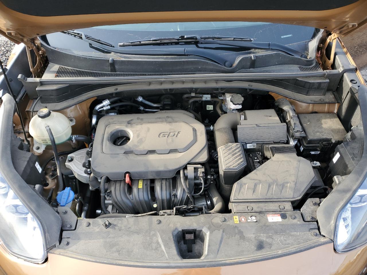 2021 KIA Sportage VIN KNDP6CACXM7851517 Copart auction photo, front end / undercarriage damage thumbnail 11